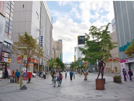 旭川　買物公園通り